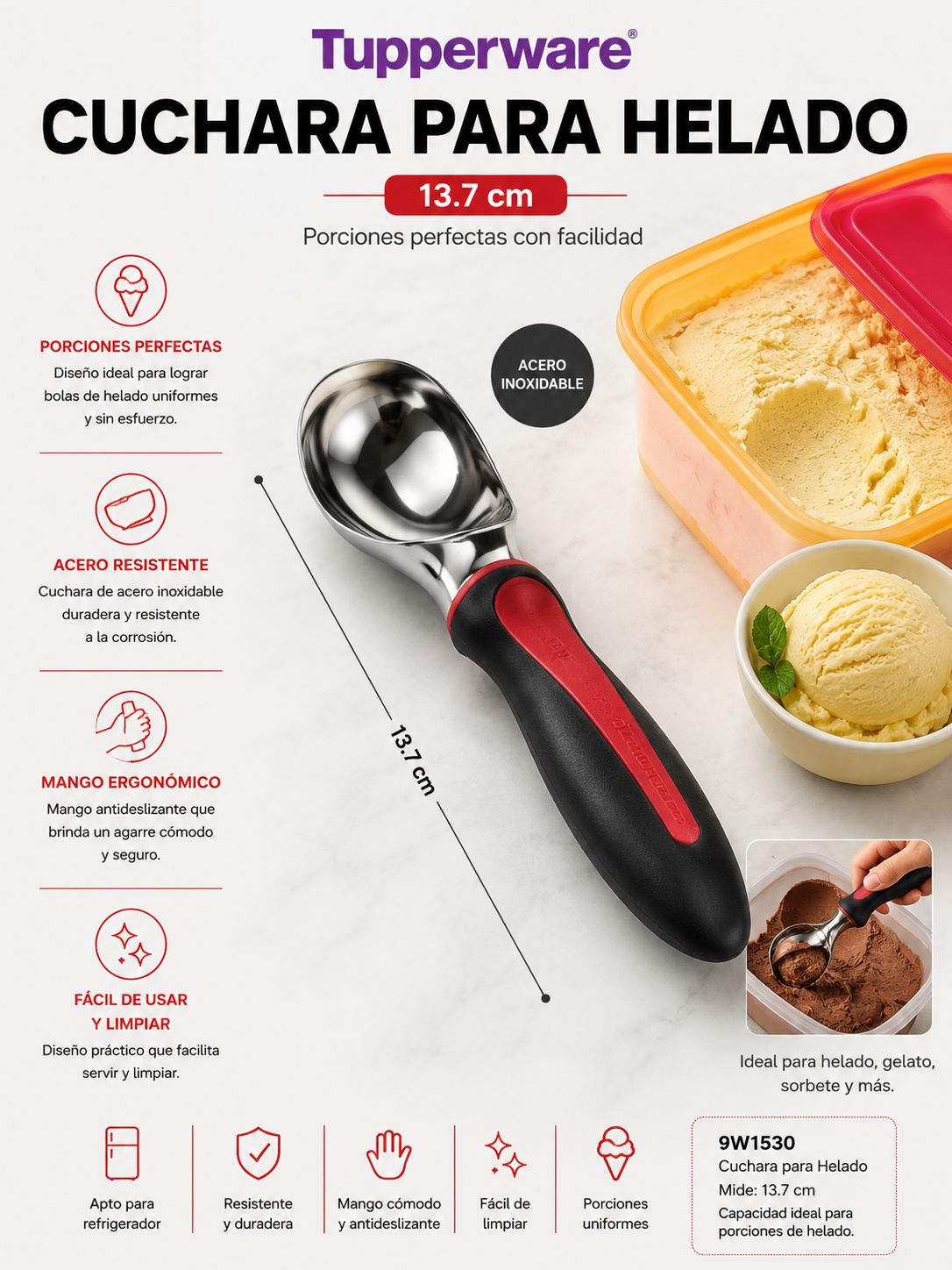CUCHARA PARA HELADO