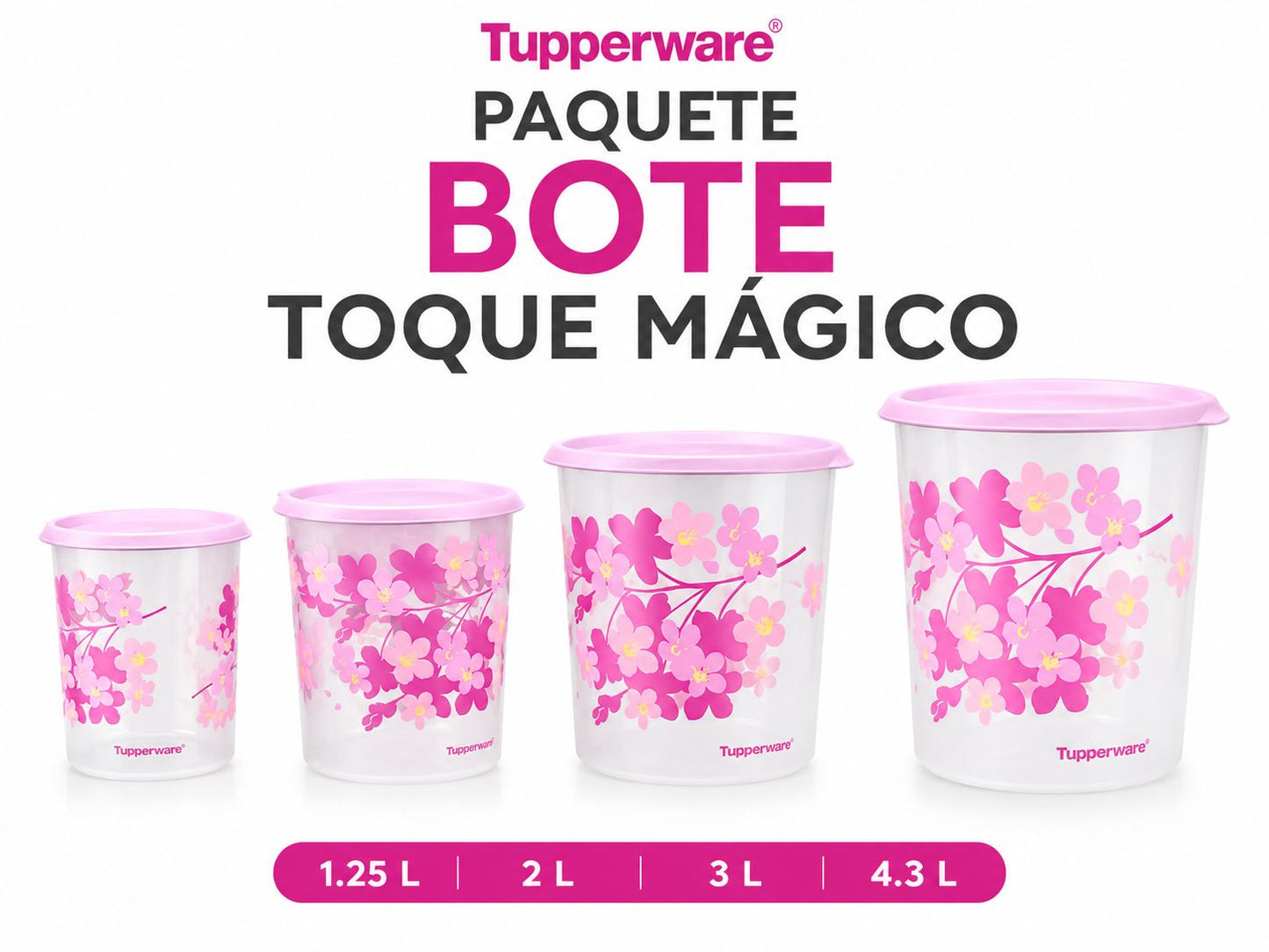 PAQUETE BOTE TOQUE MAGICO