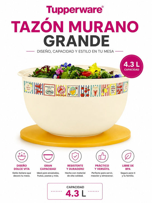 TAZON MURANO GRANDE DOLCE VITA