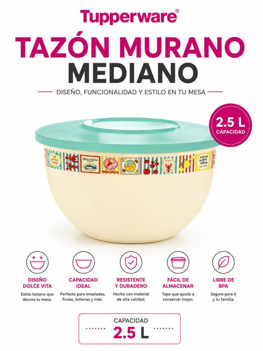 TAZON MURANO MEDIANO VOLCE VITA