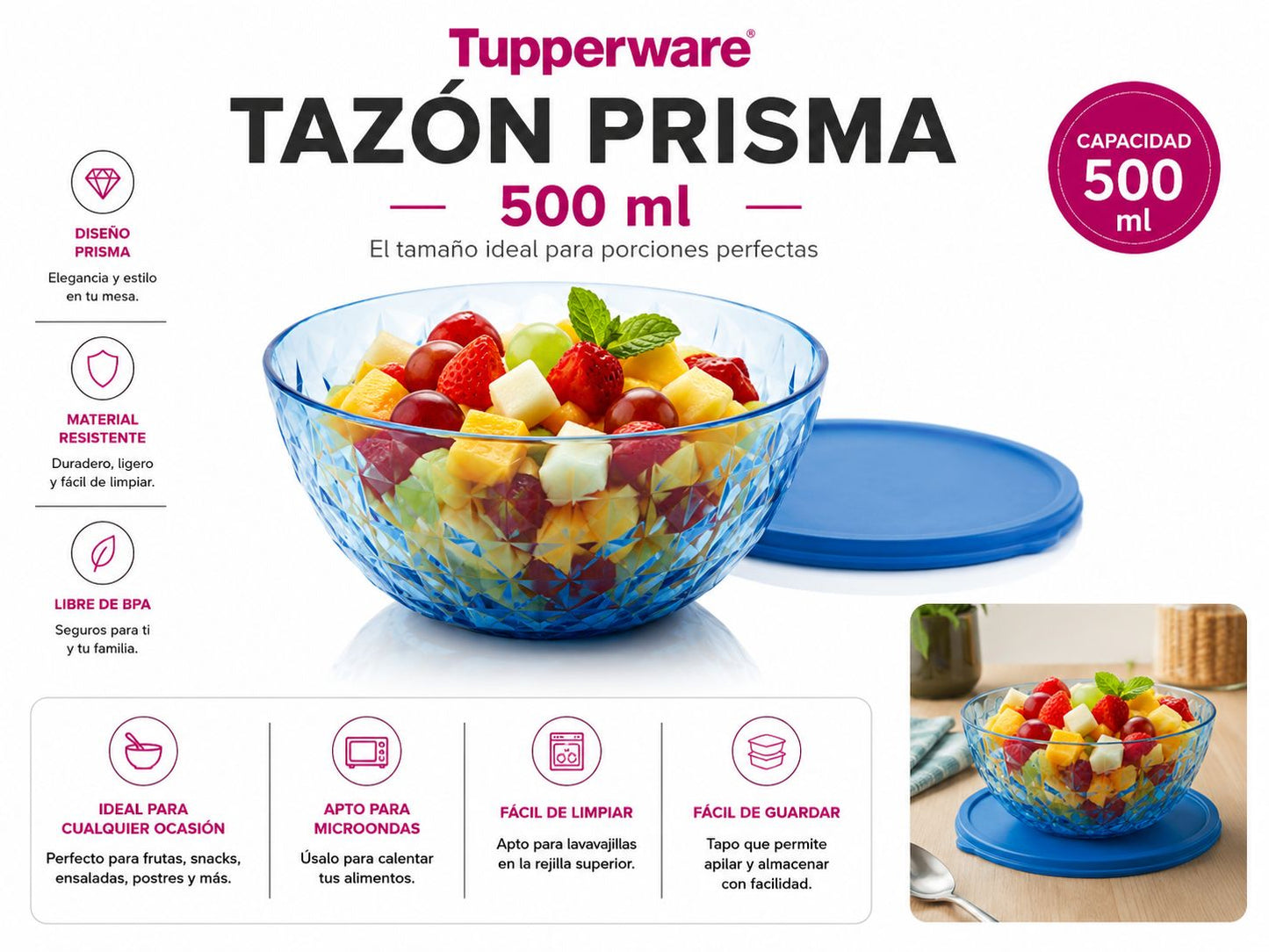 Tazon prisma 500ml