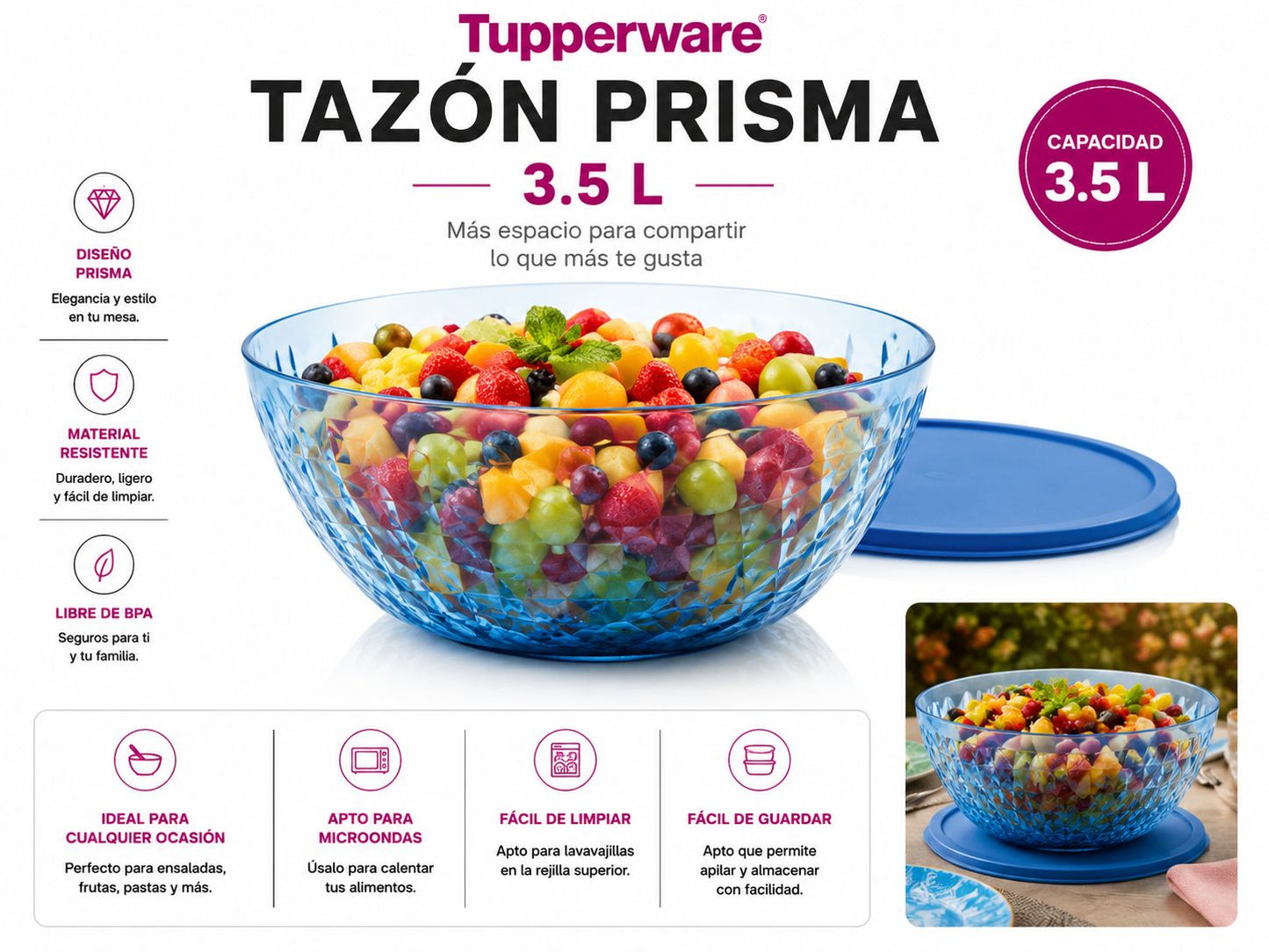 Tazon prisma 3.5L